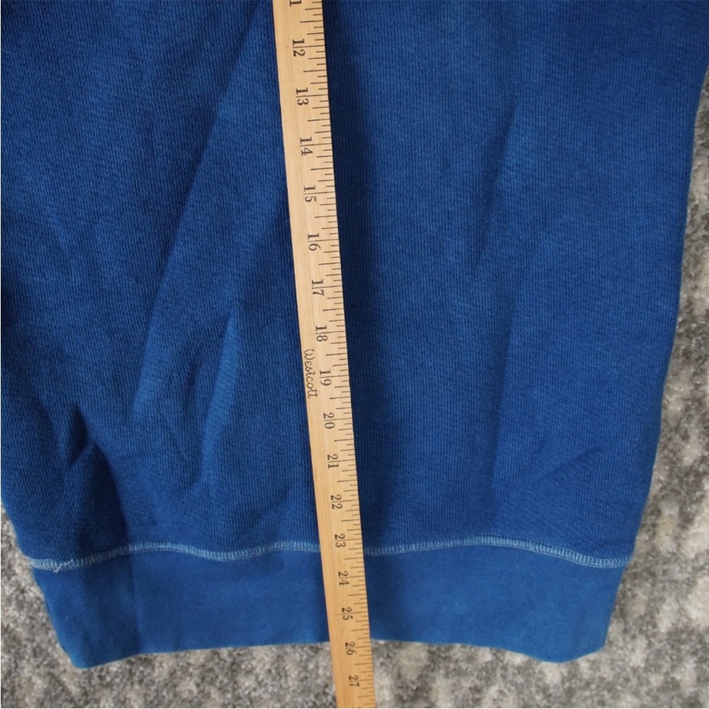Imogene + Willie Indigo Sweatshirt Fleece Sz XS Limited Edition Blue 0010 - Picture 12 of 14